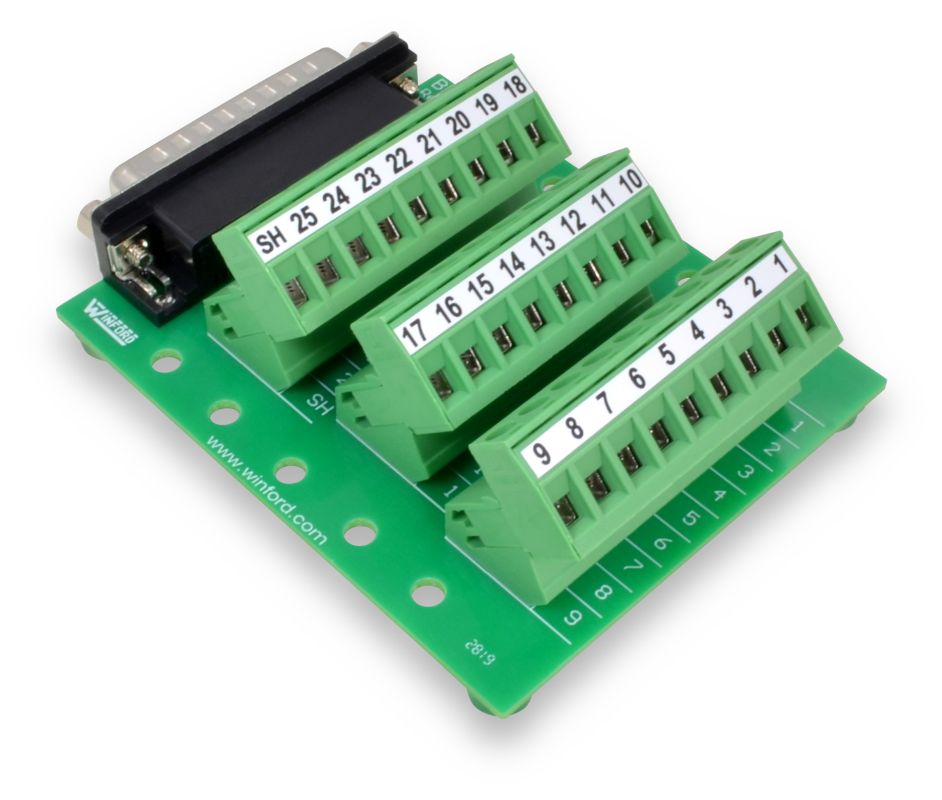 Db Pluggable Terminal Breakout Boards Winford Engineering