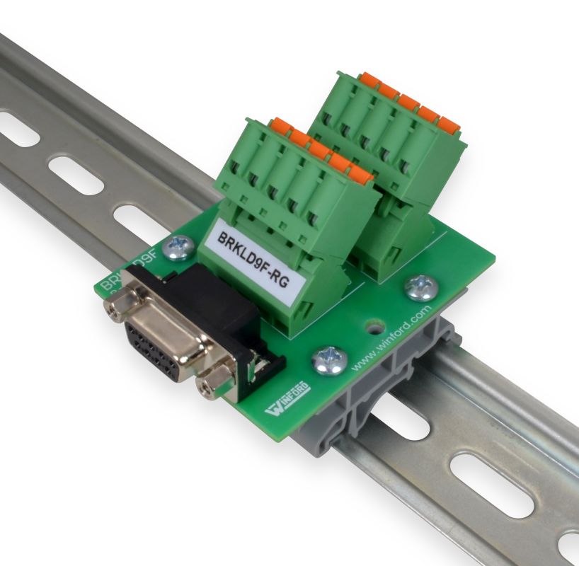 DB9 Pluggable Terminal Breakout Boards - Winford Engineering