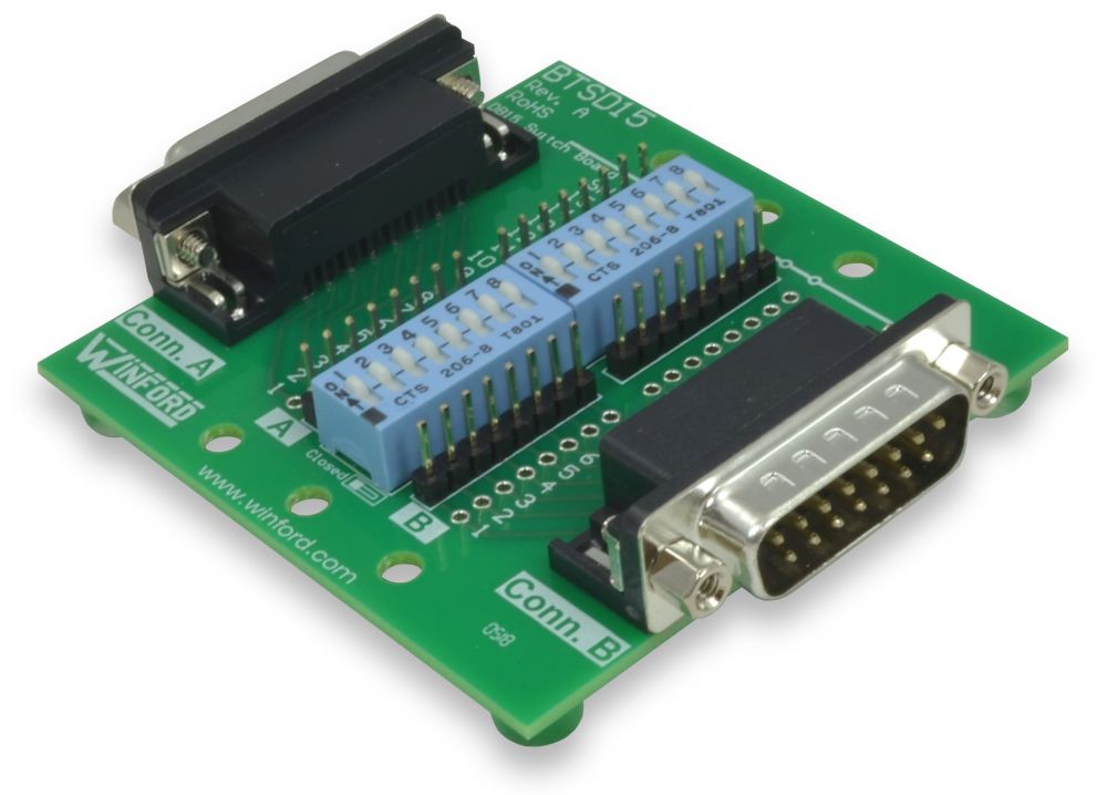 Diagnostic Breakout Board with Switches: DB15 Connector - Winford ...