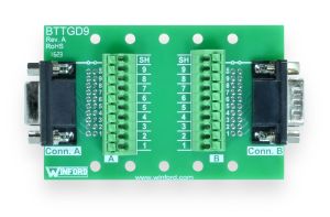 Diagnostic Breakout Board with Spring Terminals: DB9 Connector ...