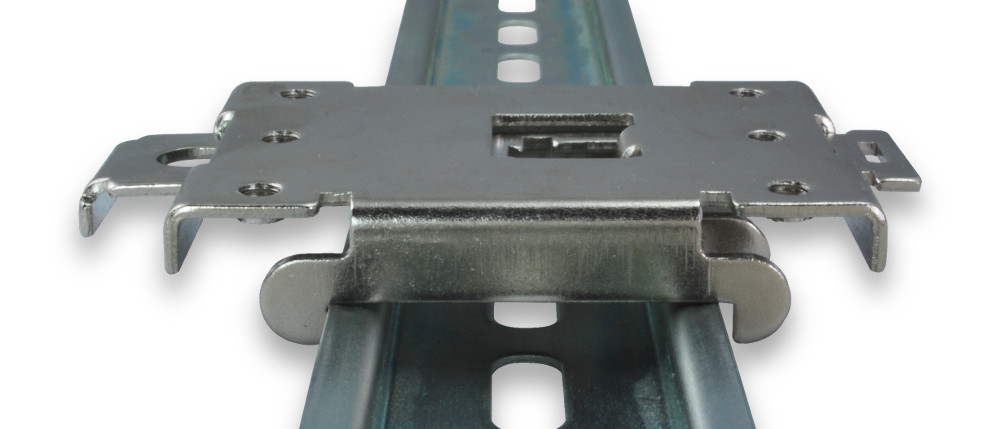 Steel DIN Rail Mounting Clips - Winford Engineering